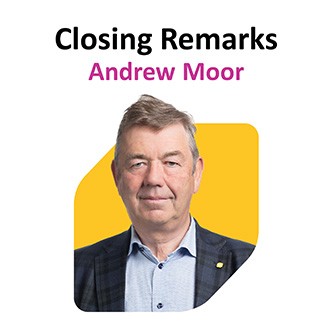 Andrew Moor: Closing Remarks Investor Day
